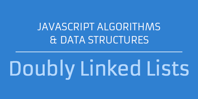 Javascript Doubly Linked Lists