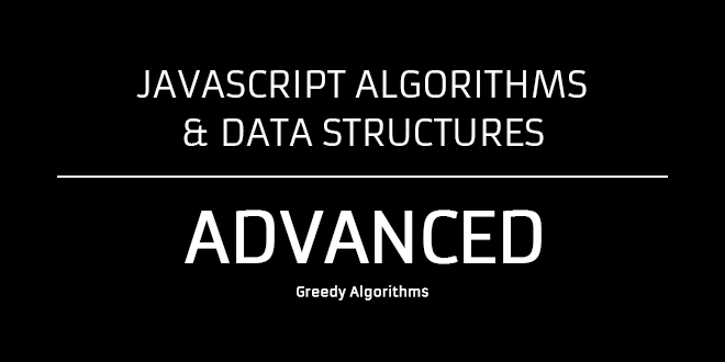 greedy algorithms javascript